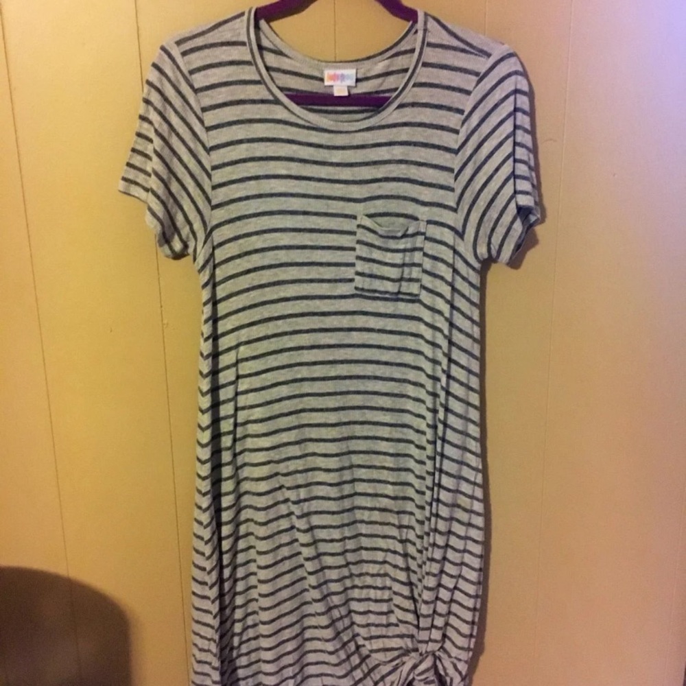 Striped Carly Dress
